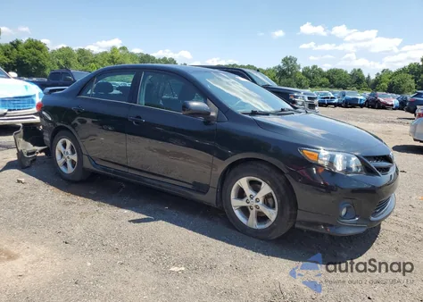 2011 Toyota Corolla Base z USA, uszkodzony, nr VIN 2T1BU4EE3BC719616